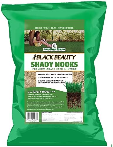 Jonathan Green Black Beauty Shady Nooks Grass Seed - 25 lb by JonathanGreen