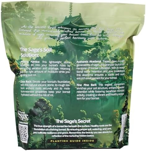 5 Qt Premium Bonsai Mix with Akadama | High Drainage Potting - USA Made - Image 2