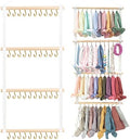 POVETIRE Headband Holder Bow Organizer for Girls, Baby Head Bands Storage by POVETIRE