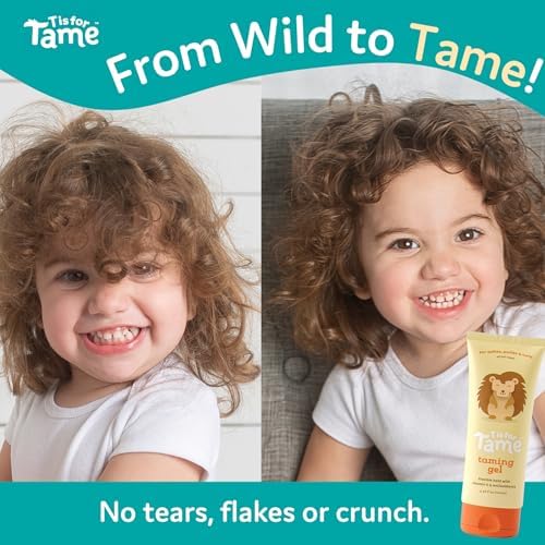 T is for Tame Kids Hair Taming Gel for Soft, Natural Style & Hold - Image 3