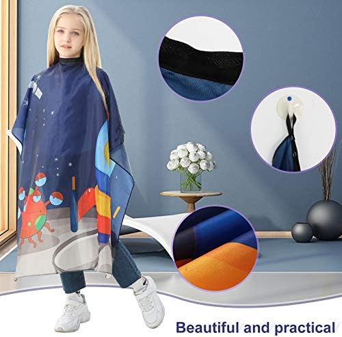Kids Barber Cape - Professional Hair Cutting Cape,Salon Capes for Hair Stylist Shampoo Haircut Cape Barber Supplies - Image 7