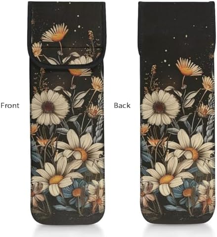 Tie-Dye Curling Iron Case Heat Resistant Travel Bag Cow Print Curling Iron Covers for Travel Portable Curling Iron Organizers and Storage Neoprene Straightener Holder - Image 3