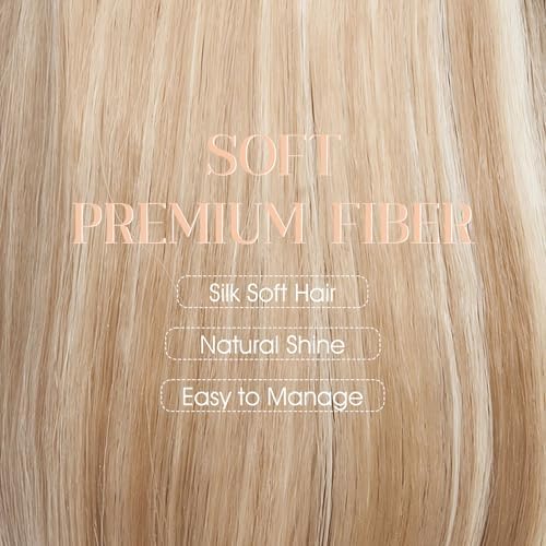 Rich Choices Hat Wigs for Women,Black Baseball Cap with Hair Extensions for Women,Short Bob Hairstyle Caps with Hair Attached Adjustable Baseball Cap Wig 6 Inch-Highlighted Honey Blonde Hair - Image 3