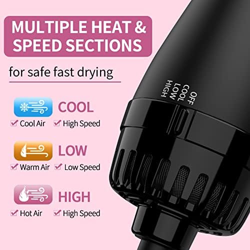 Hair Dryer Brush Blow Dryer Brush in One, 4 in 1 Hairdryer and Styler - Image 2