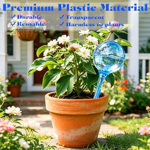 12pcs Plant Watering Globes, Plant Watering Bulb Indoor Outdoor Pot Plant - Image 5