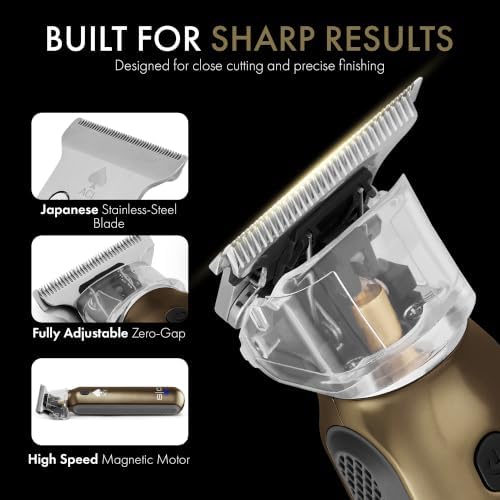 Stylecraft Ace Cordless Hair Trimmer, Slim Compact, Up to 7500 RPM Motor - Image 4