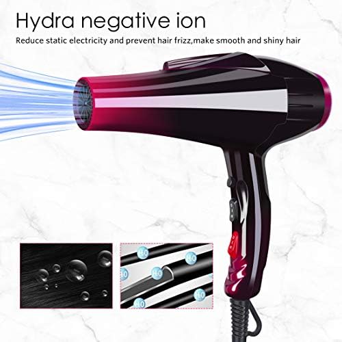 Mannice Salon Ionic Blow Dryer, 3500W AC Motor Professional Hair Dryer - Image 5