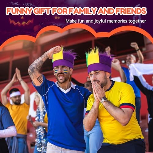 Crazy Wig Hairy Headband Hat - Image 6