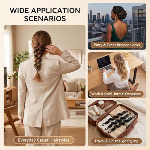 3 Pack Spiral French Braid Hair Braiding Tools for Women - Image 3