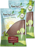 Broccoli Seeds for Sprouting, 25 Pounds – Vegan, Kosher, Sirtfood, Bulk. Rich in Sulforaphane, Vitamin C, Vitamin A. Great for Growing Sprouts, Microgreens. High Germination Rate by FoodtoLive