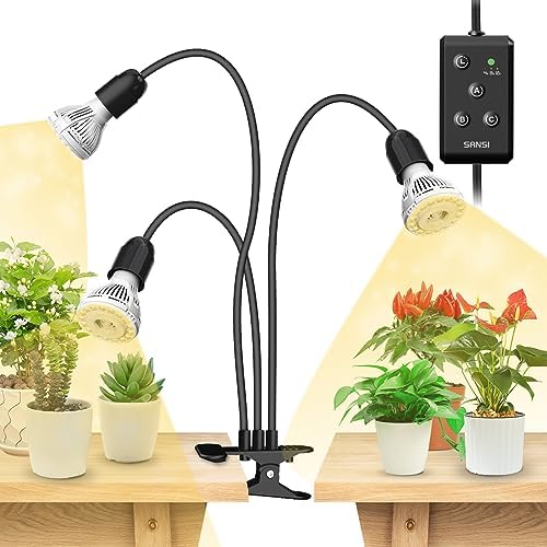 SANSI LED Grow Lights for Indoor Plants, Lifetime Free Bulb Replacement by SANSI