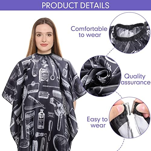JenPen 6 Pcs Hair Capes Waterproof for Stylist - Image 4
