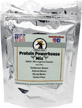 1 Pound Protein Bean Sprout Starter Seeds - 16 Servings per Bag - Organic NON-GMO - Includes Garbanzo, Adzuki, Mung, and Green Pea by FreedomFarms
