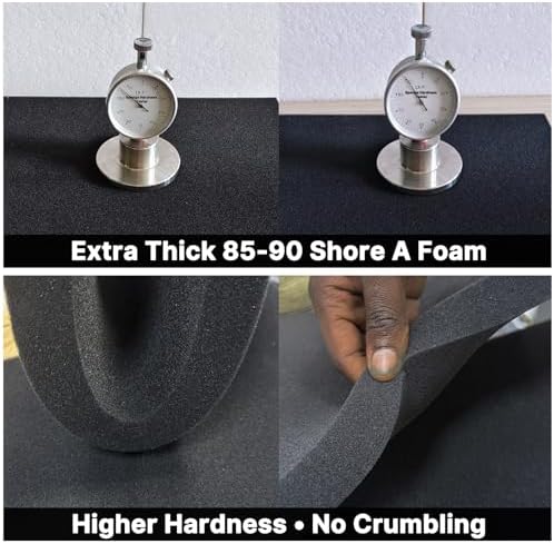 RioRand Double Sided Twist Hair Sponge, Extra Thick 85-90 Shore A Hardness, Large Curl Sponge for Short 4B/4C Coily Afro Hair, for Men Women Home & Barber Use (Wave-2PCS) - Image 3