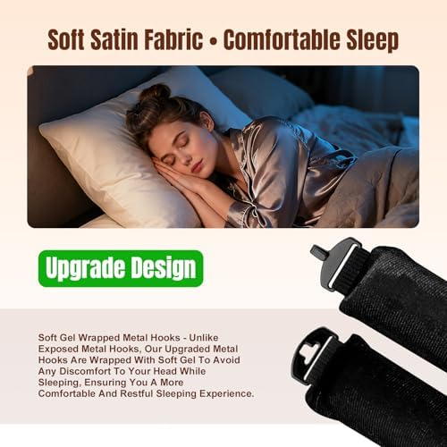 Heatless Curls Overnight, Satin Curling Rods to Sleep in, 3 Pcs - Image 2