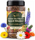Wildflower Seed Shaker – Awesome Annual Mix by GevaGrow - 2 Ounce Shaker by GevaGrow