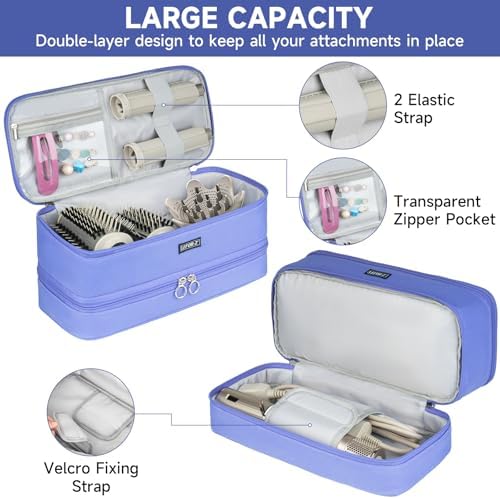 LEFOR·Z Travel Carrying Case Bag Fits Shark Glam/Shark Flexstyle/FlexFusion - Image 3