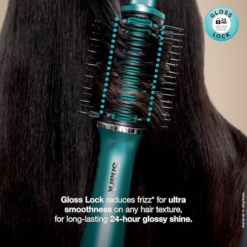 Shark Glossi 2-in-1 Hot Tool & Air Glosser, Ceramic, Juniper Teal, HT302TL - Image 3