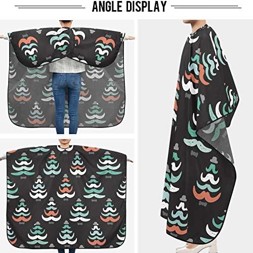Barber Capes Polyester Hair Cutting Salon Cape with Snaps Beard Bib Hairdresser Gown Stylist Cape For Men Women - Image 6