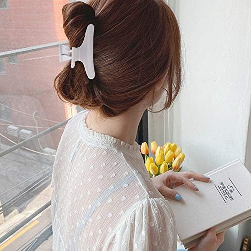 Ondder 12 Pack Butterfly Hair Clamps Clips Hair Claw Clips Salon Pro Section Clip for Styling, Sectioning, Cutting, Coloring Large Hair Clips Hairdressing Salon Tool Hair Accessories for Women Girls - Image 6
