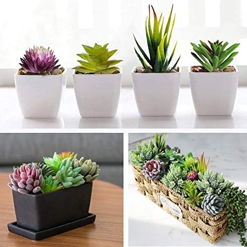 Anoak 16pcs Fake Succulents, Artificial Succulent Plants for Outdoors - Image 3