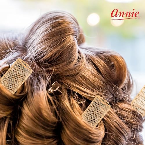 Annie Wire Mesh Rollers – Small 1-1/2 Inch Hair Curlers for Tight Curls & Ringlets, Heatless Styling Tools for Short to Long Hair – 12 Count (Peach) - Image 4