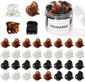 YOHAMA 36Pcs Small Hair Claw Clips Strong Mini Bangs Jaw for Women&Girls by YOHAMA