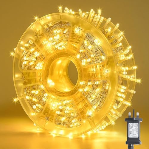 JMEXSUSS 400 LED Christmas Lights Outdoor Indoor String Lights Plug in by JMEXSUSS