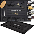 Magnetic Barber Mat, Barber Mats for Clippers, Barbershop Salon Pad for Station, Table Matt, Counter Tool Organizer for Pro Hairstylist by HAPPYPOSH