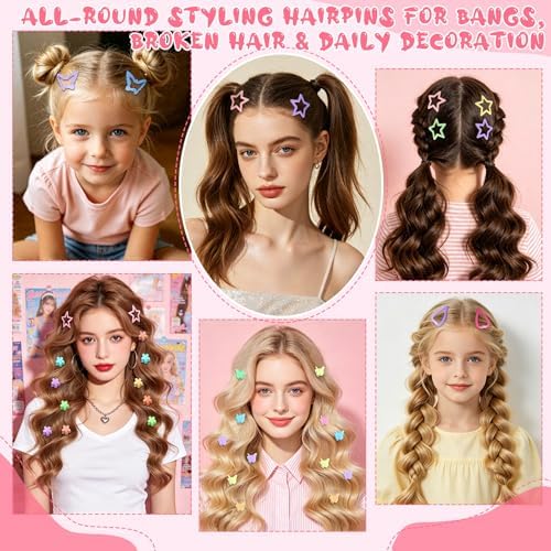 auroray Hair Accessories for Girls Soft Cotton Hair Ties for Toddlers Baby - Image 7