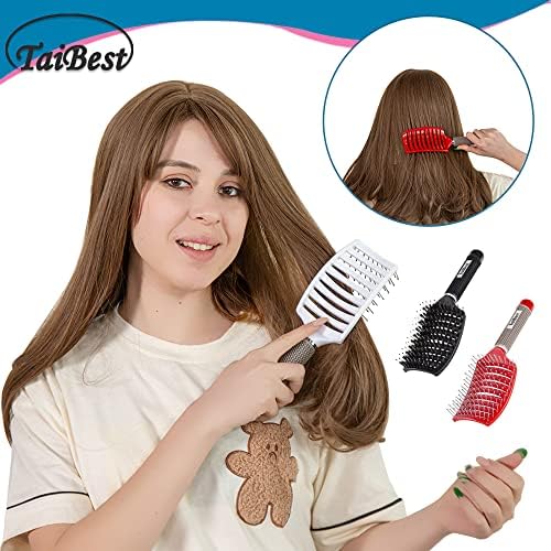 Boar Bristle Hair Brush Set – Wet/Dry Detangler for All Hair Types - Image 6