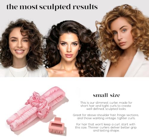 Small Size Heatless Hair Curler for tighter, more defined curls - Image 6