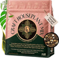 Craft Houseplant Potting Mix, Organic Indoor Potting Soil for House Plants, Chunky Well Draining Plant Soil for Pothos, Snake Plant & Tropical Plants, Peat Free, 2 Quart by GrowQueen