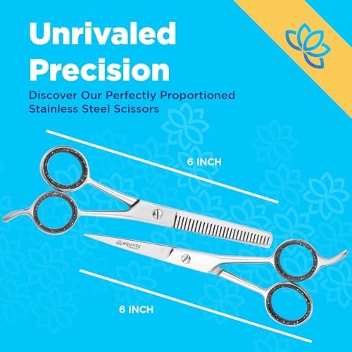 Equinox Professional Hair Cutting Scissors Set - Blending Shears for Hair - Image 4