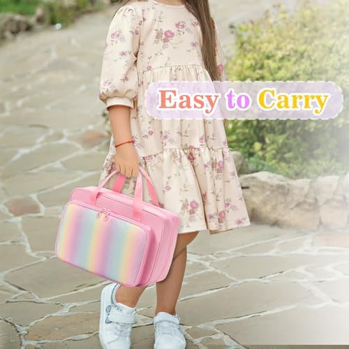Hanging Hair Accessories Organizer for Baby Girls, Hair Bow Storage Bag - Image 5