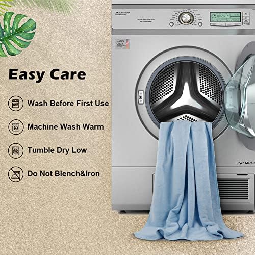 Orighty Bath Towels, Soft Feel Bath Towel, 4 Pack (27'' x 54'') - Image 6