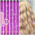 Hair Tinsel Clip in Purple Fairy Hair Tinsel Kit by Rootoofocusesonthesecretstoenhancingwomensbeauty