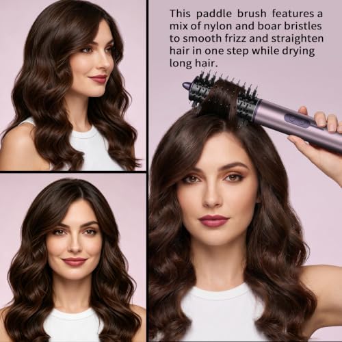 7-in-1 Cweixi Hair Dryer Brush, Hot Air Styler with Auto-Wrap Curlers - Image 4
