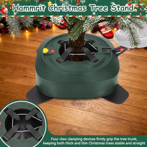 Christmas Tree Stand for 9 Ft Real Trees with Reservoirs Heavy Duty Base - Image 5