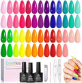 Beetles Neon Gel Polish Set, Neon Summer Collection, 25 Colors by beetlesGelPolish