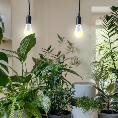 2 Pack LED Grow Light Bulbs，Full Spectrum Plant Light Bulb, 9W Replace 100W - Image 3