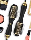 LANDOT Hair Blow Dryer Brush 60mm One-Step Hot Air Styler Blowout Volumizer by LANDOT