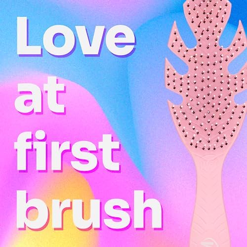 Wet Brush Go Green Hair Detangler Brush, Pink - Detangling Hair Brush - Ultra-Soft IntelliFlex Bristles Glide Through Tangles & Gently Loosens Knots While Minimizing Pain, Split Ends & Breakage - Image 5