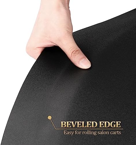 OmySalon Salon Mat for Hair Stylist Anti Fatigue, Thick Barber Chair Mats with Round Cutout Hair Salon Mats for Hairdresser Standing, Barbershop Beauty Spa Hairdressing Equipment - Image 6