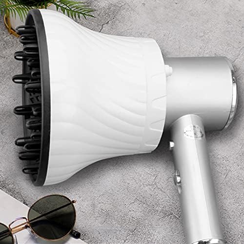 Hair Diffuser Blow Dryer Diffuser Attachment Professional Salon Tool for Fine Thick Curly Frizzy and Wavy Diffuser Hair Dryer Attachments for Curly Hair Wavy Hair - Image 4