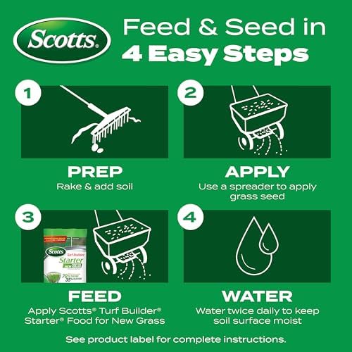 Scotts Turf Builder Starter Food for New Grass, 3 lbs. - Image 7