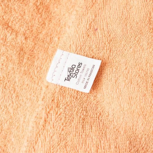 Textila 100% Cotton Hair Wrap Towels for Women, (Pack of 2 - Plum & Peach) Head Towel Cap, Cotton Hair Turban Towel Wrap for Long Curly Anti Frizz Hair, Soft and Absorbent Cotton Hair Towel - Image 5
