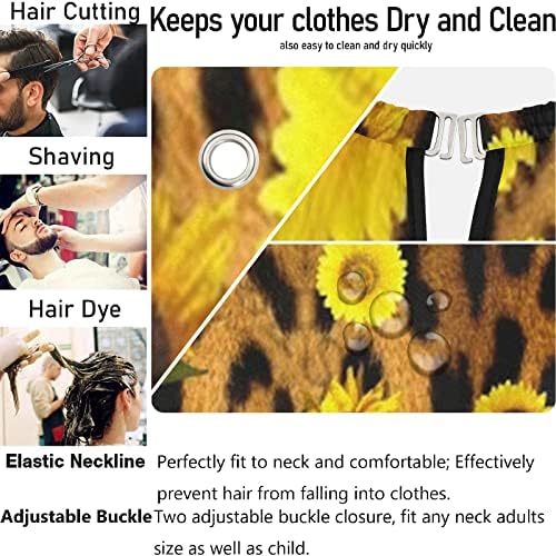 visesunny Professional Barber Cape Polyester Hair Cutting Salon Cape Apron Anti-Static Beard Bib - Image 5