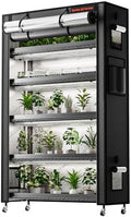 Spider Farmer 6 Tier Plant Shelf with Grow Lights Indoor Greenhouse Tent by SpiderFarmer