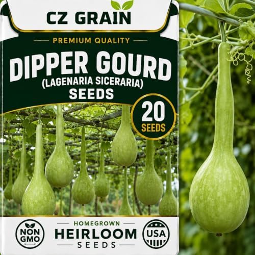Seeds for Planting, 20 Dipper Gourd by CZGrain